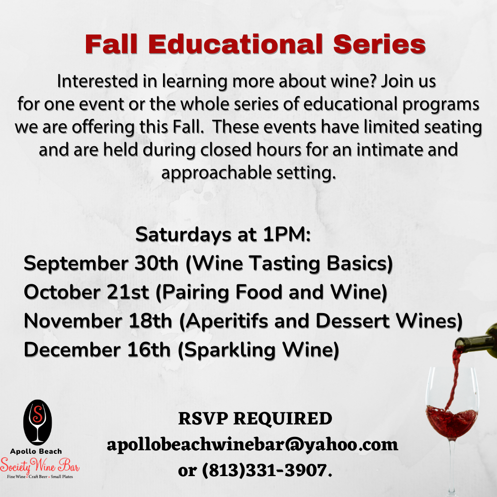 Apollo Beach Wine Bar Society Wine Bars