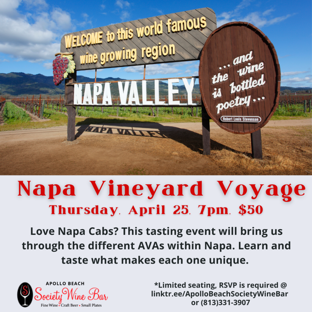 Wine Tasting Napa Valley April 2024